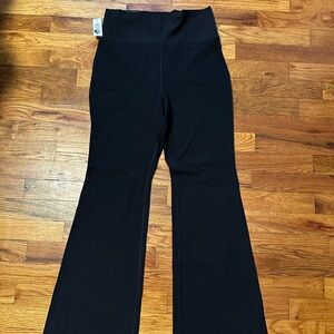 TNA Black Leggings BUTTER Atmosphere Flare Super Hi-Rise NEW WITH TAGS